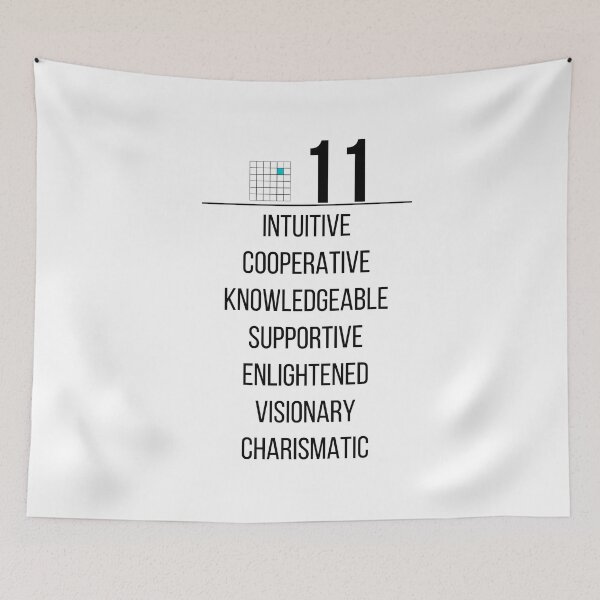 Item preview, Life Path Number Eleven, Characteristics of the Number 11, Numerology, Understanding Numbers designed and sold by Black11Flamingo.