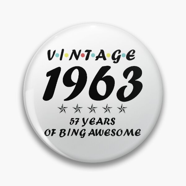 Item preview, vintage 1963 58 years of being awesome designed and sold by hasanmasud.
