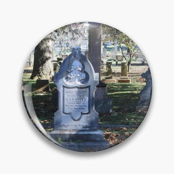 Item preview, Not Dead But Sleepeth Grave in Historic Cemetery  designed and sold by Silver Sky by Janet.