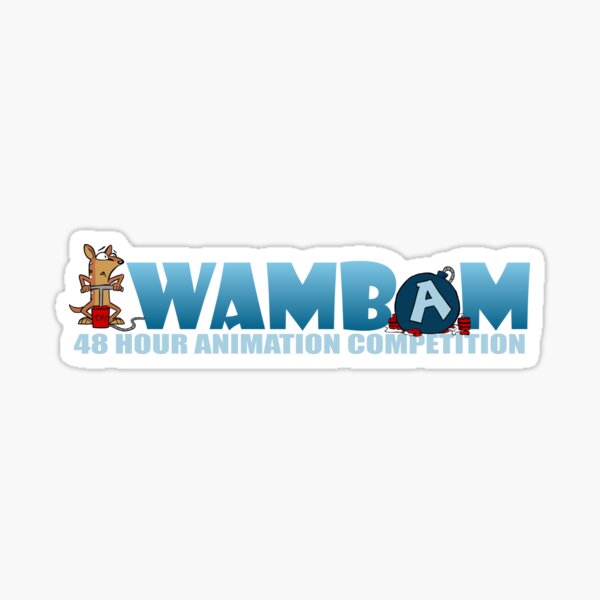 WAMBAM LOGO Sticker