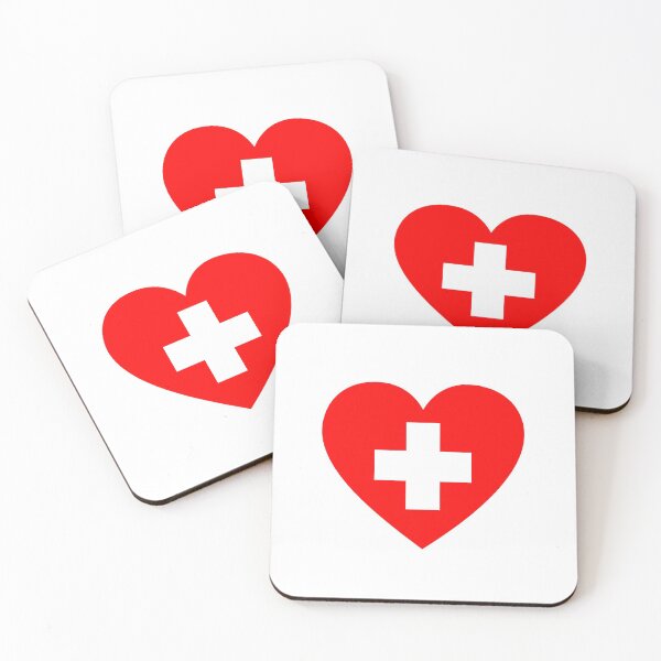 Item preview, Health Icon - Red Heart Medical designed and sold by ProudNurse.