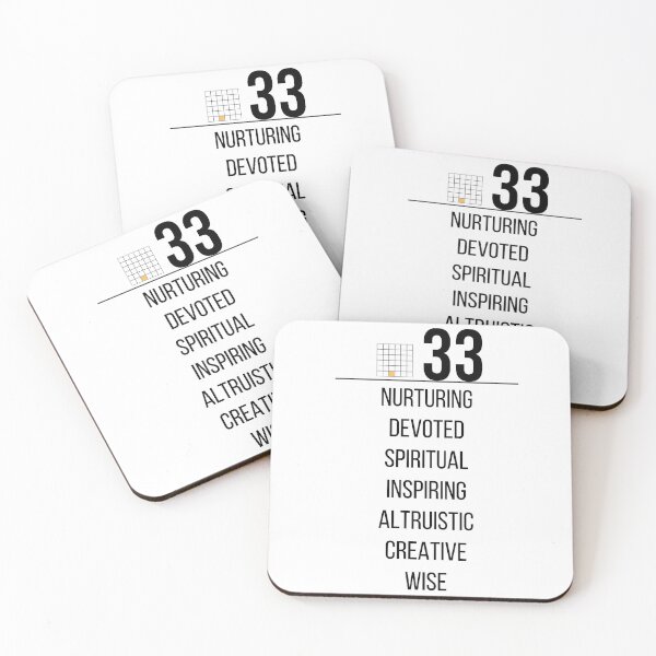 Item preview, Life Path Number Thirty Three, Characteristics of the Number 33, Numerology, Understanding Numbers designed and sold by Black11Flamingo.