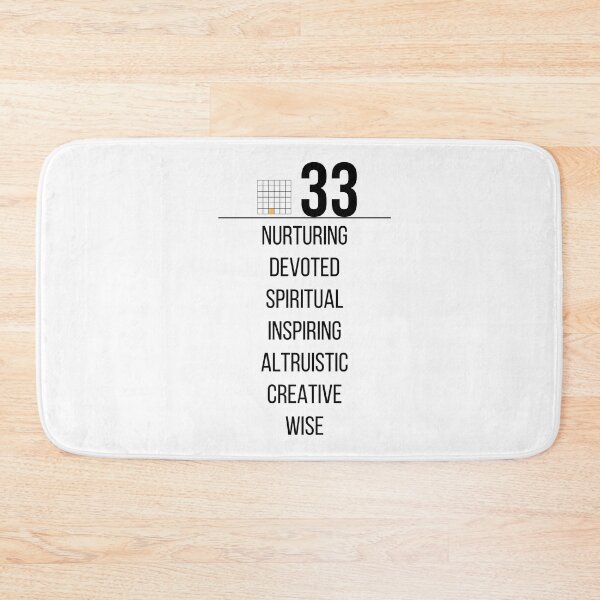 Item preview, Life Path Number Thirty Three, Characteristics of the Number 33, Numerology, Understanding Numbers designed and sold by Black11Flamingo.
