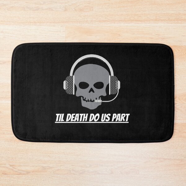 Item preview, Til Death Do Us Part Gamer Skull  designed and sold by imakegreattees.