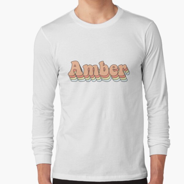 Amber - Custom Aesthetic Trendy Name\