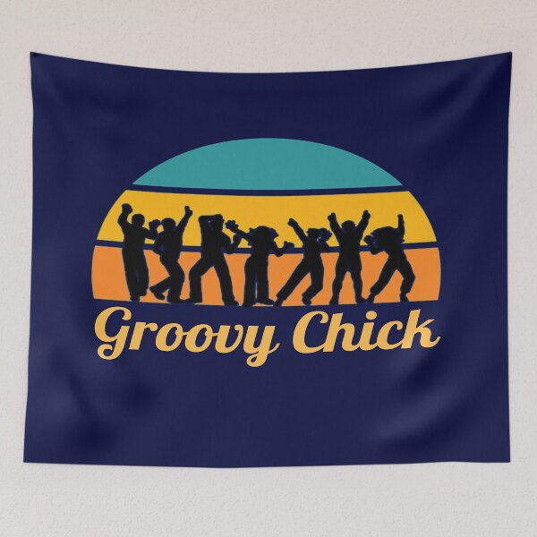 Item preview, Groovy Chicks Dancing designed and sold by loveoceanair.