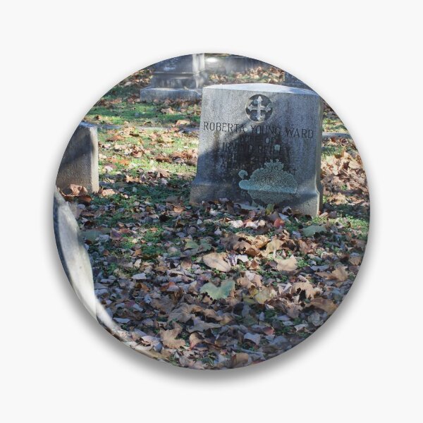 Item preview, Rows of Graves at Maple Hill Cemetery in Alabama  designed and sold by Silver Sky by Janet.