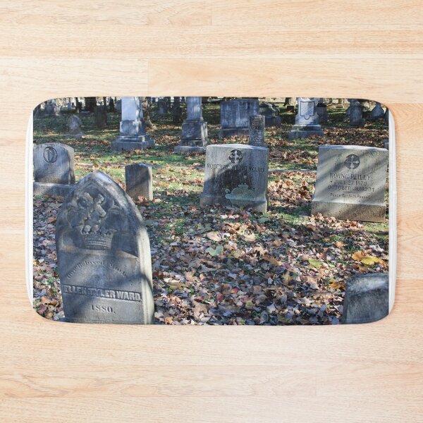 Item preview, Rows of Graves at Maple Hill Cemetery in Alabama  designed and sold by Silver Sky by Janet.