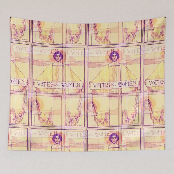 Item preview, 1911 Votes for Women Poster (variant1) designed and sold by indiecameo.
