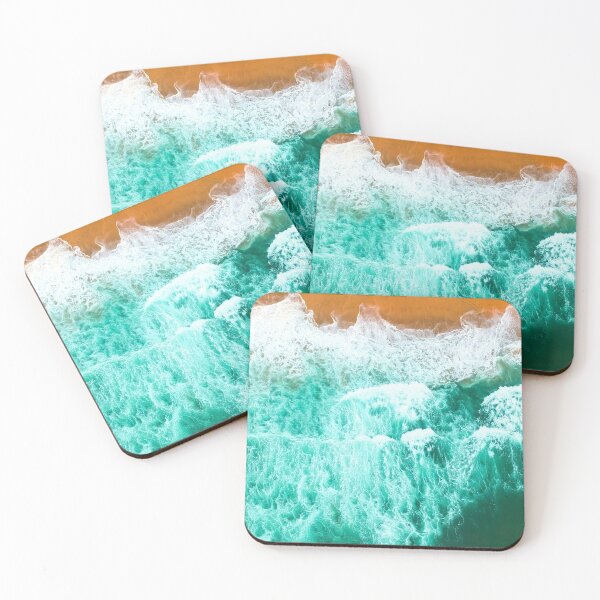 Item preview, Beautiful Ocean Seawaves Reaching the Beach, Tranquil Paradise designed and sold by MrGiftee.