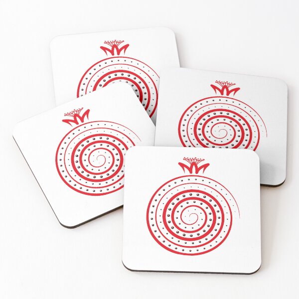 Item preview, Yalda Pomegranate Spiral designed and sold by ArtEntwined.