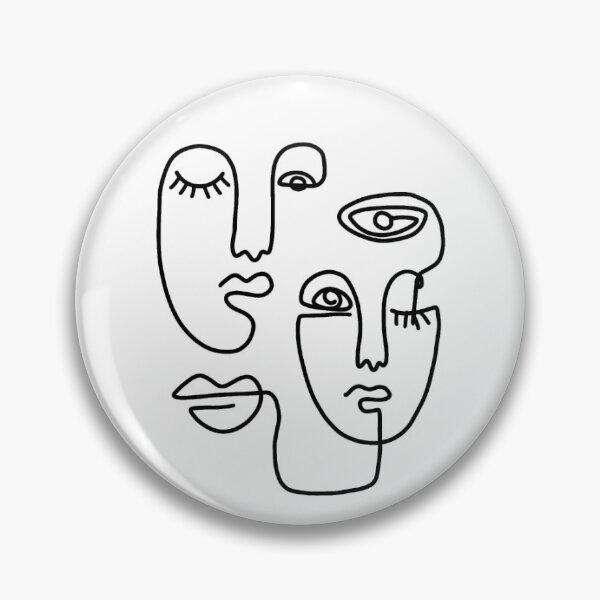 Item preview, Line faces designed and sold by Laurenslounge.