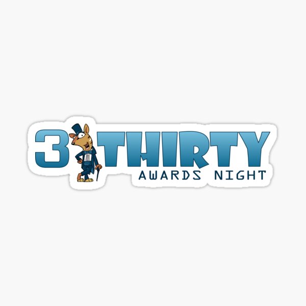 3|Thirty LOGO Sticker