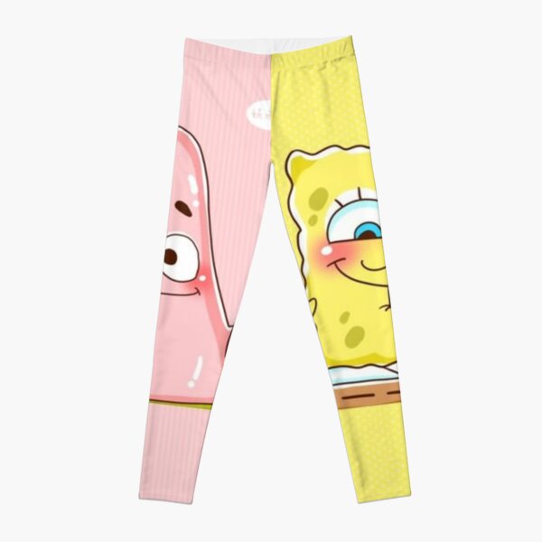 Spongebob And Patrick Leggings for Sale