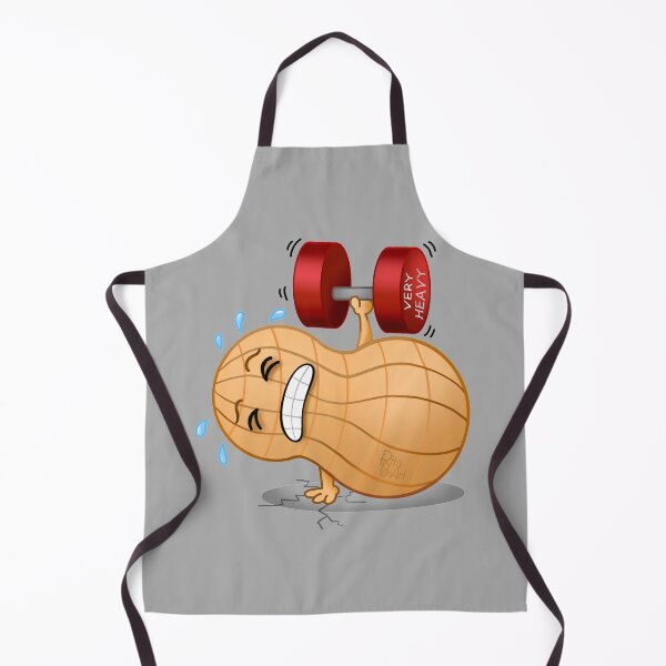 Item preview, Workout Peanut at the Gym designed and sold by RitaLaiArt.