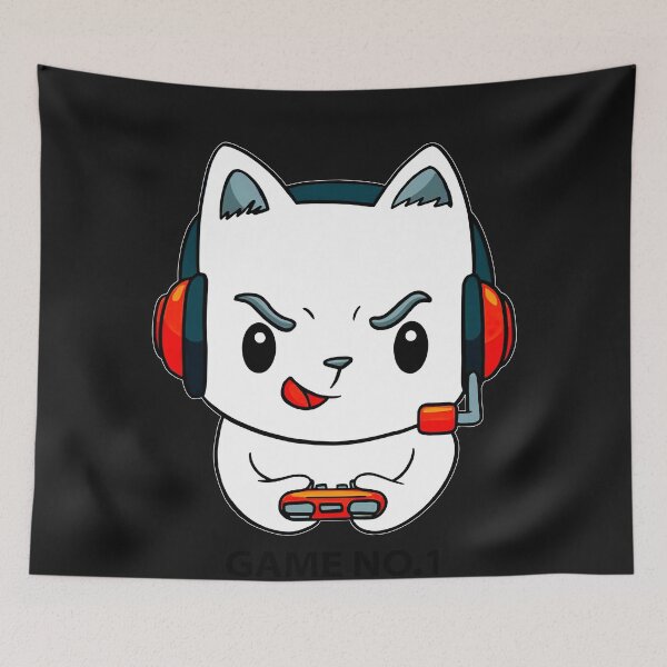 Item preview, Cute Cat Playing Game  designed and sold by Yenbinh.