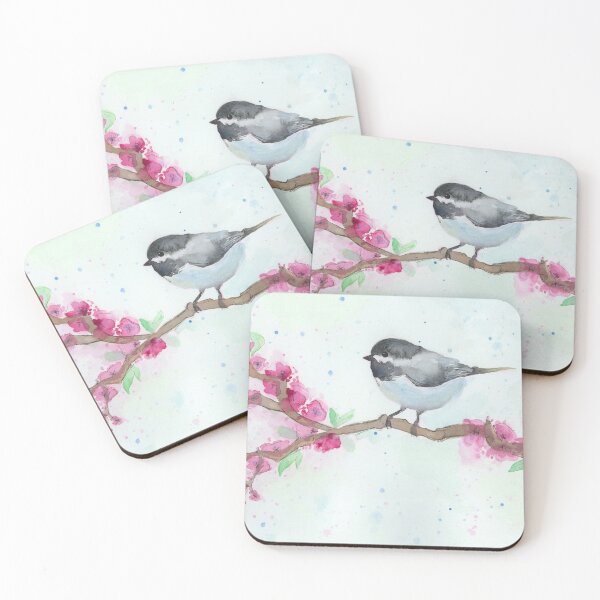 Item preview, Watercolour Chickadee designed and sold by OBRart.