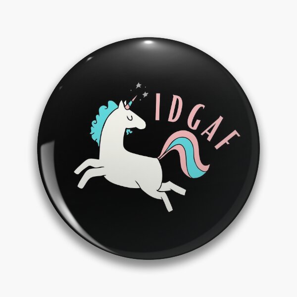 Item preview, IDGAF Unicorn designed and sold by HartfeltDesign.