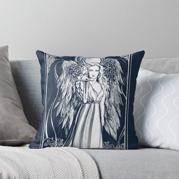 Item preview, Diseño de ángel de advertencia designed and sold by FlutterKatArts.