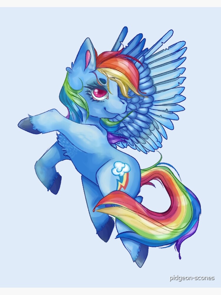 3D file Rainbow Dash 🌈・3D printing design to download・Cults