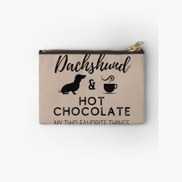 Item preview, Dachshund & Hot Chocolate Print designed and sold by TheDachshund.