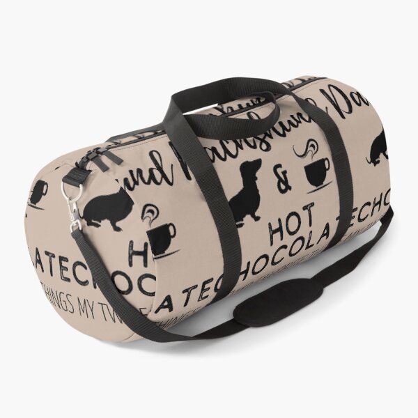 Item preview, Dachshund & Hot Chocolate Print designed and sold by TheDachshund.