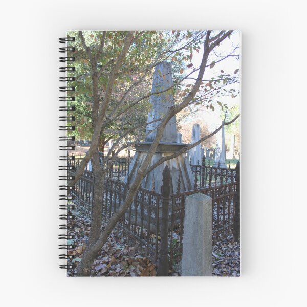 Item preview, Fenced-In Graves at Maple Hill Cemetery in Alabama  designed and sold by Silver Sky by Janet.