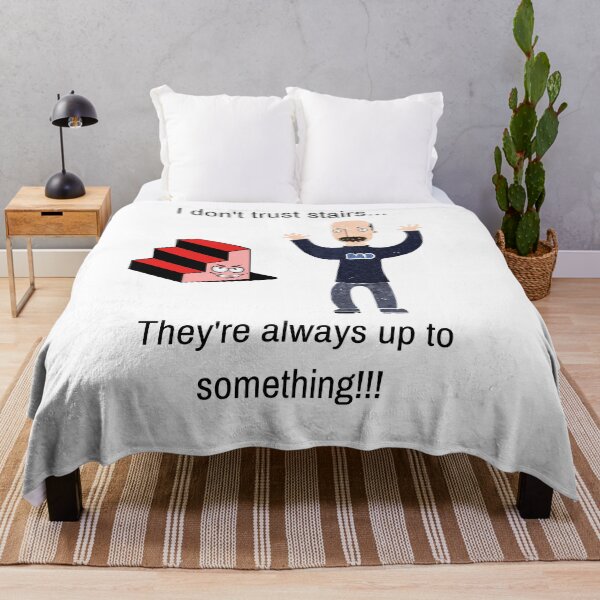 Item preview, Funny Dad Joke, I Don't Trust Stairs... designed and sold by WhatTheWorld.