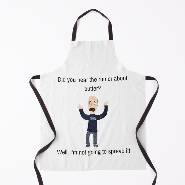 Item preview, Funny Dad Joke, Did you hear the rumor about butter? designed and sold by WhatTheWorld.