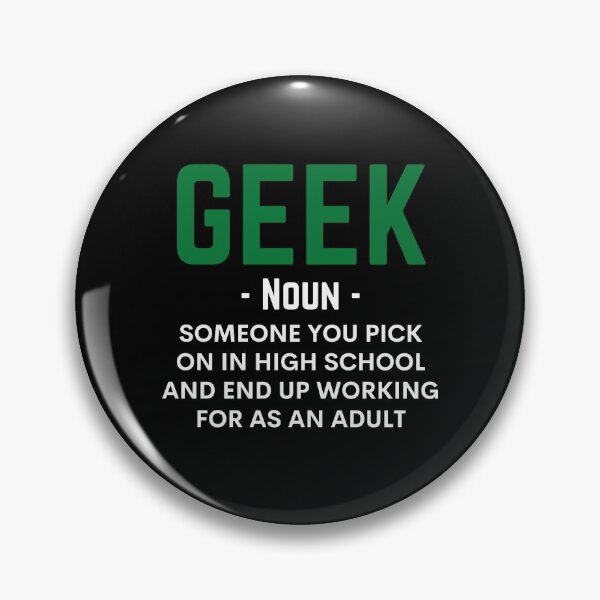 Item preview, The Definition of Geek designed and sold by GeekHeadDesigns.