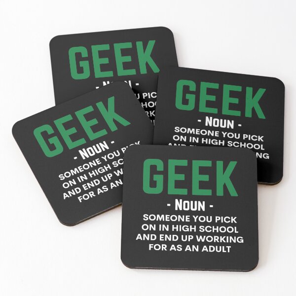 Item preview, The Definition of Geek designed and sold by GeekHeadDesigns.
