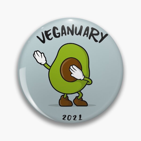Item preview, Veganuary 2021 Vegan January designed and sold by teeters-ind.