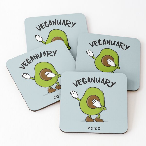 Item preview, Veganuary 2021 Vegan January designed and sold by teeters-ind.