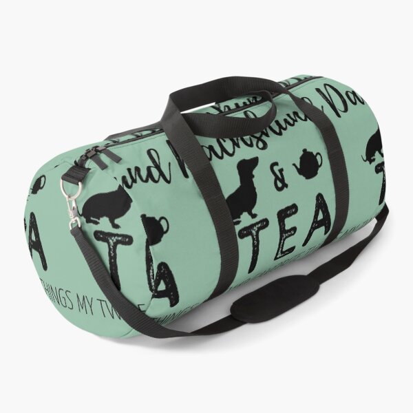 Item preview, Dachshund & Tea Print designed and sold by TheDachshund.