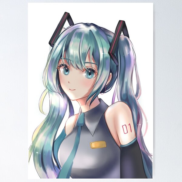 Item preview, Metallic Hatsune Miku designed and sold by iichigomochi.