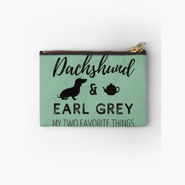 Item preview, Dachshund & Earl Gray Print designed and sold by TheDachshund.