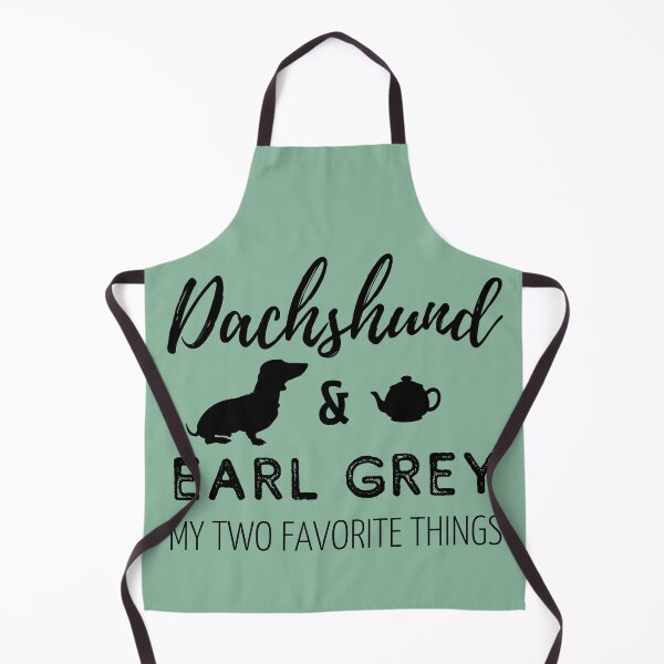 Item preview, Dachshund & Earl Gray Print designed and sold by TheDachshund.