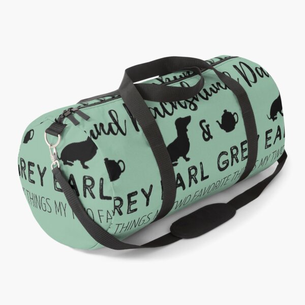 Item preview, Dachshund & Earl Gray Print designed and sold by TheDachshund.