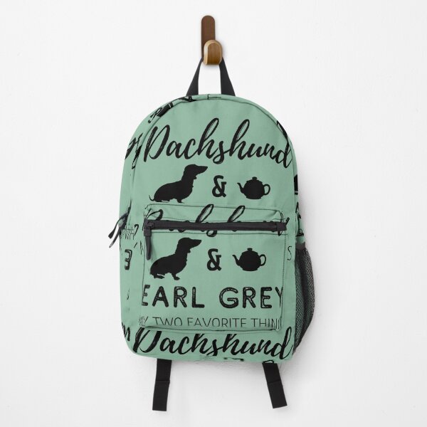 Item preview, Dachshund & Earl Gray Print designed and sold by TheDachshund.