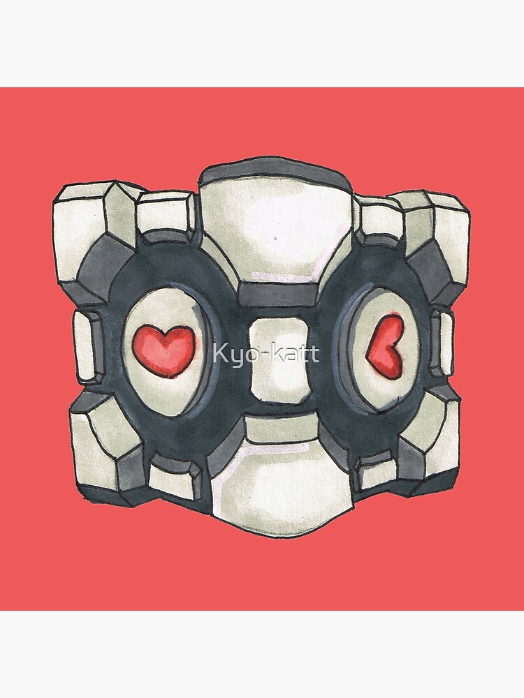 companion cube pillow