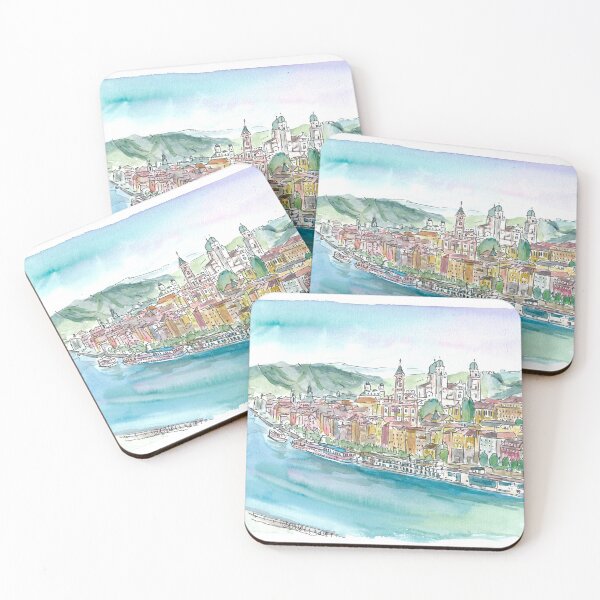 Item preview, Passau Bavaria Pearl on Danube designed and sold by artshop77.