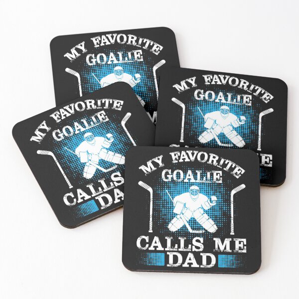 Item preview, My Favorite Goalie Calls Me Dad Ice Hockey Goalie Gift designed and sold by rifatart.