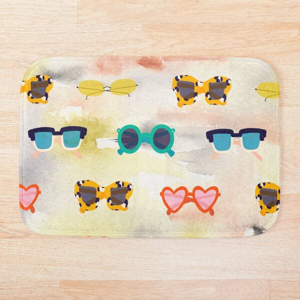 Artikelvorschau,  Verfügt über eine Sammlung von bunten und lustigen Sonnenbrillen und ist das perfekte Geschenk für ein Mädchen, das den Sommer am Strand oder am Pool oder ein Retro-Thema liebt entworfen und verkauft von ArtbyPS.