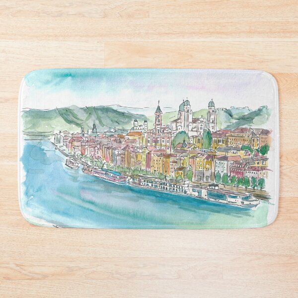 Item preview, Passau Bavaria Pearl on Danube designed and sold by artshop77.