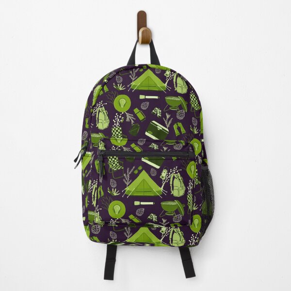 Item preview, Let’s go camping (green) designed and sold by Janie in Repeat .