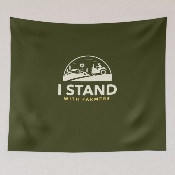 Item preview, I Stand With Farmers - Punjab Farmers Protest designed and sold by teeters-ind.