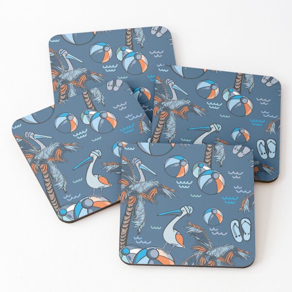 Item preview, Australian Christmas - Retro Blue designed and sold by Sketchbook Designs.
