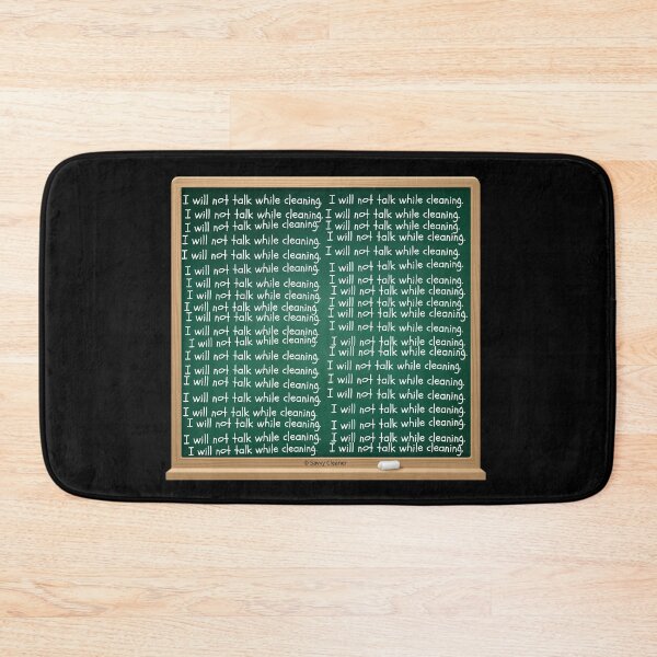 Item preview, I Will Not Talk While Cleaning Housekeeping Humor designed and sold by SavvyCleaner.