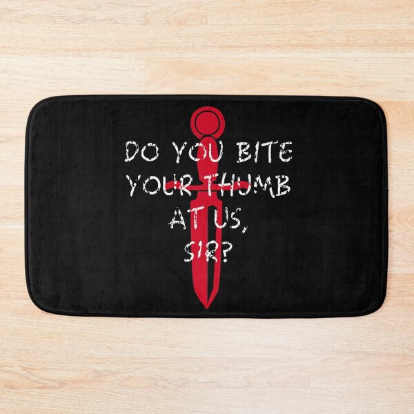 Item preview, Dramatic Do You Bite Your Thumb At Us Sir? Shakespeare Humor Design  designed and sold by funTTimes.