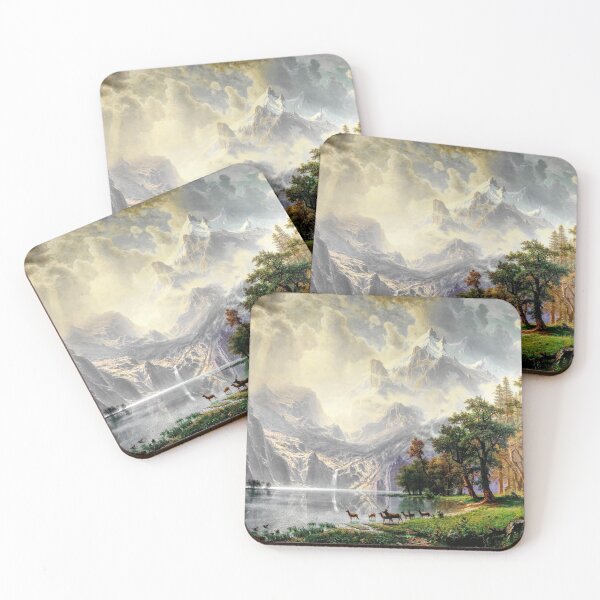 Item preview, Sierra Nevada, California 1860 Wilderness Painting 1000 Piece Adults designed and sold by StickerArtwork.